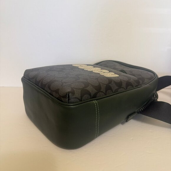 coach Westway Pack In Colorblock Signature Canvas With Coach Patch ce522 - Picture 4 of 8